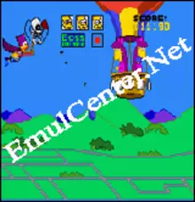 Image n° 1 - screenshots  : Simpsons, The - Bart no Fushigi na Yume no Daibouken